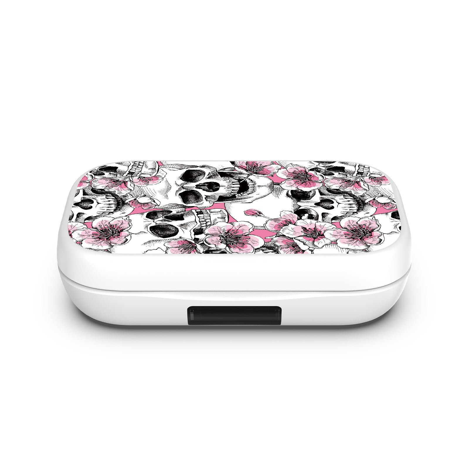 MyBat Design Lab Open-Ear Earbuds XL - White - Death Blooms - MFHSBTST272-419-4.jpg