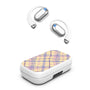 MyBat Design Lab Open-Ear Earbuds XL - White - Wavy Plaid - MFHSBTST272-442-2.jpg