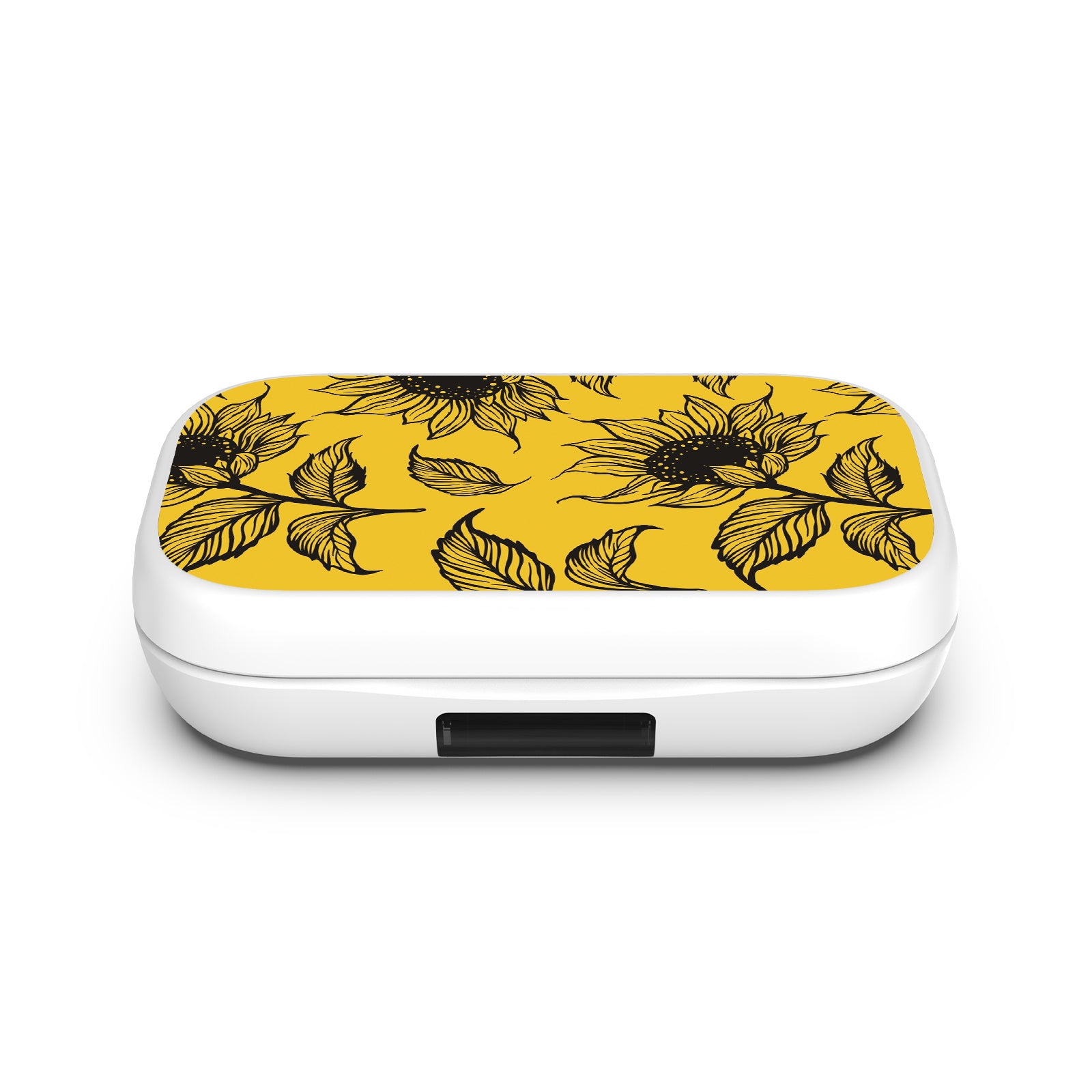 MyBat Design Lab Open-Ear Earbuds XL - White - Golden Sunflowers - MFHSBTST272-444-4.jpg