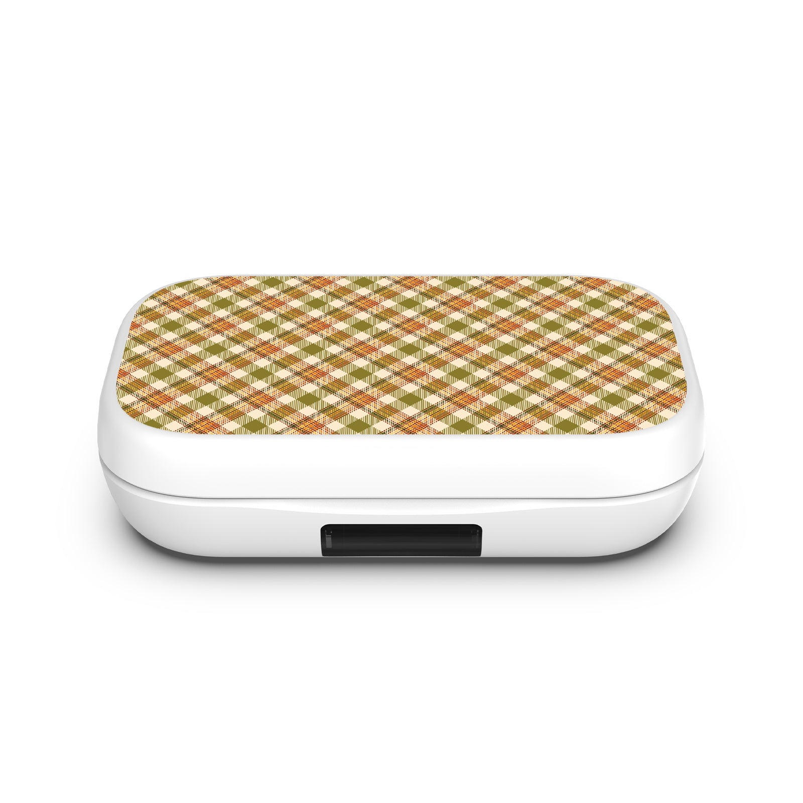 MyBat Design Lab Open-Ear Earbuds XL - White - Autumn Tartan - MFHSBTST272-446-4.jpg
