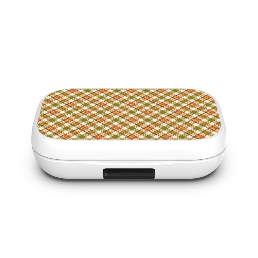 MyBat Design Lab Open-Ear Earbuds XL - White - Autumn Tartan - MFHSBTST272-446-4.jpg