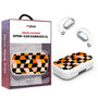 MyBat Design Lab Open-Ear Earbuds XL - White - Groovy Check