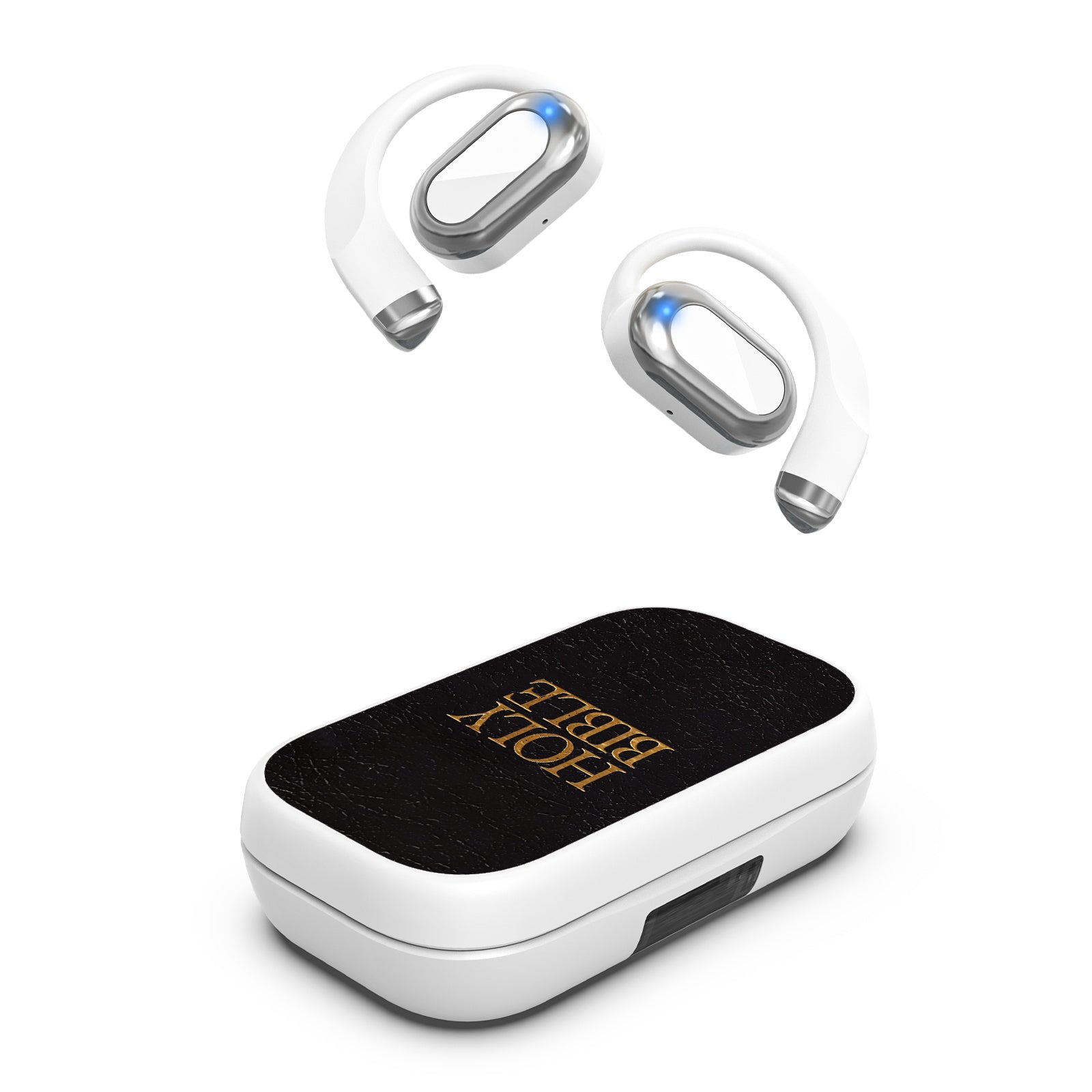 MyBat Design Lab Open-Ear Earbuds XL - White - Holy Bible - MFHSBTST272-454-2.jpg