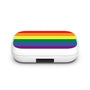 MyBat Design Lab Open-Ear Earbuds XL - White - Rainbow Stripes - MFHSBTST272-459-4.jpg