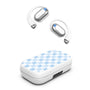 MyBat Design Lab Open-Ear Earbuds XL - White- Sky Blue Check - MFHSBTST272-478-2.jpg