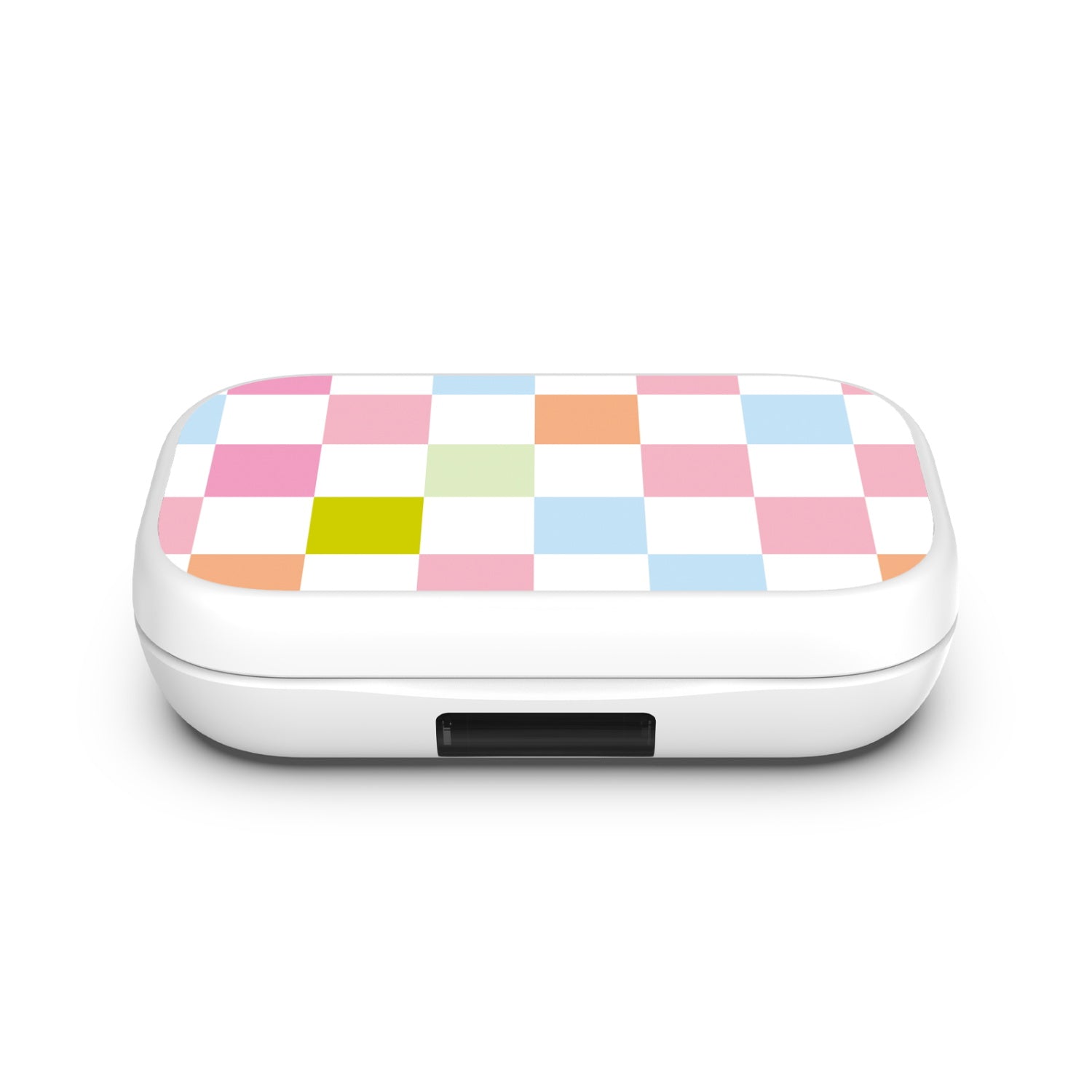 MyBat Design Lab Open-Ear Earbuds XL - White- Pastel Check - MFHSBTST272-480-4.jpg