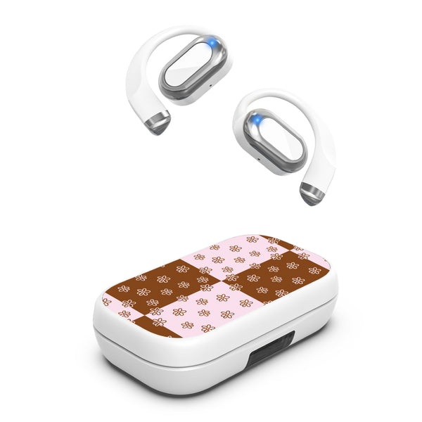 MyBat Design Lab Open-Ear Earbuds XL - White- Flower Patches - MFHSBTST272-484-2.jpg