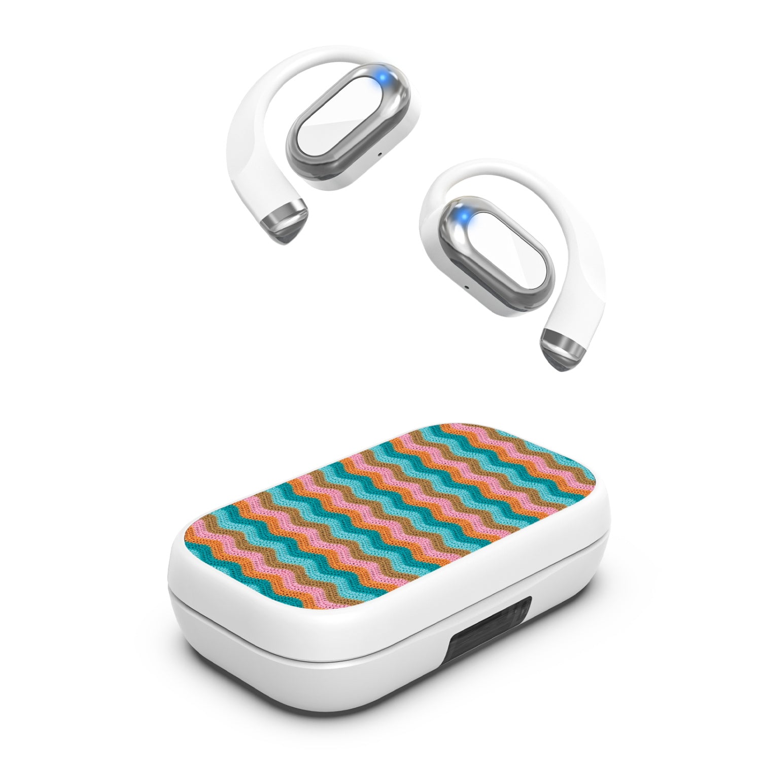 MyBat Design Lab Open-Ear Earbuds XL - White- Heat Wave - MFHSBTST272-495-2.jpg