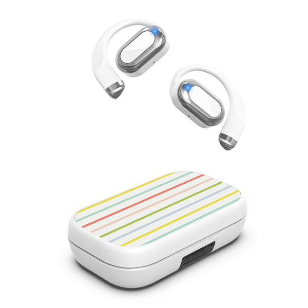 MyBat Design Lab Open-Ear Earbuds XL - White- Boadwalk Stripes - MFHSBTST272-497-2.jpg