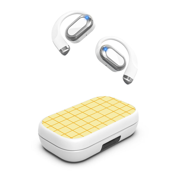 MyBat Design Lab Open-Ear Earbuds XL - White- Butter Plaid - MFHSBTST272-498-2.jpg