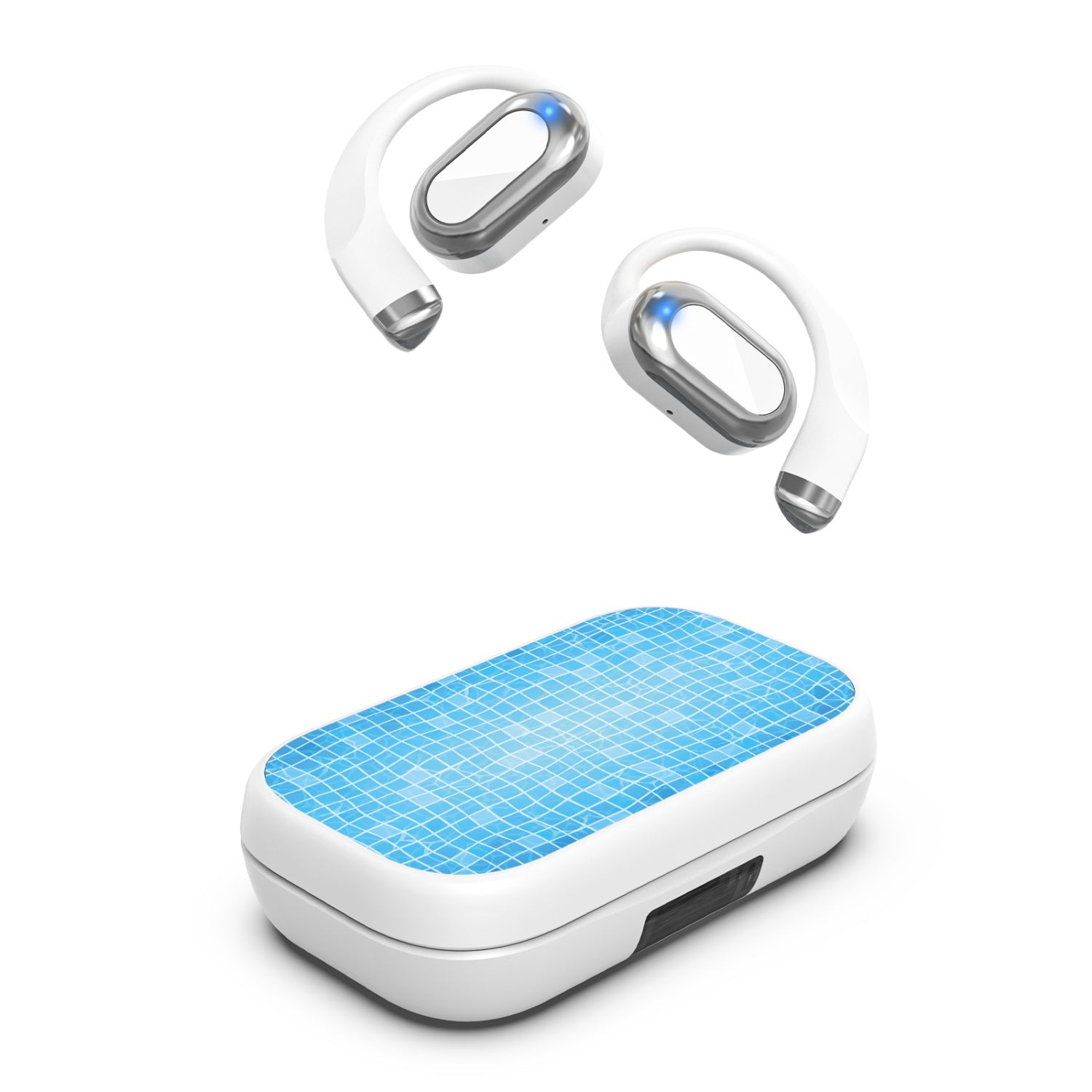 MyBat Design Lab Open-Ear Earbuds XL - White- Pool Tile - MFHSBTST272-504-2.jpg