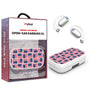 MyBat Design Lab Open-Ear Earbuds XL - White- Flag Patchwork - MFHSBTST272-519.JPG