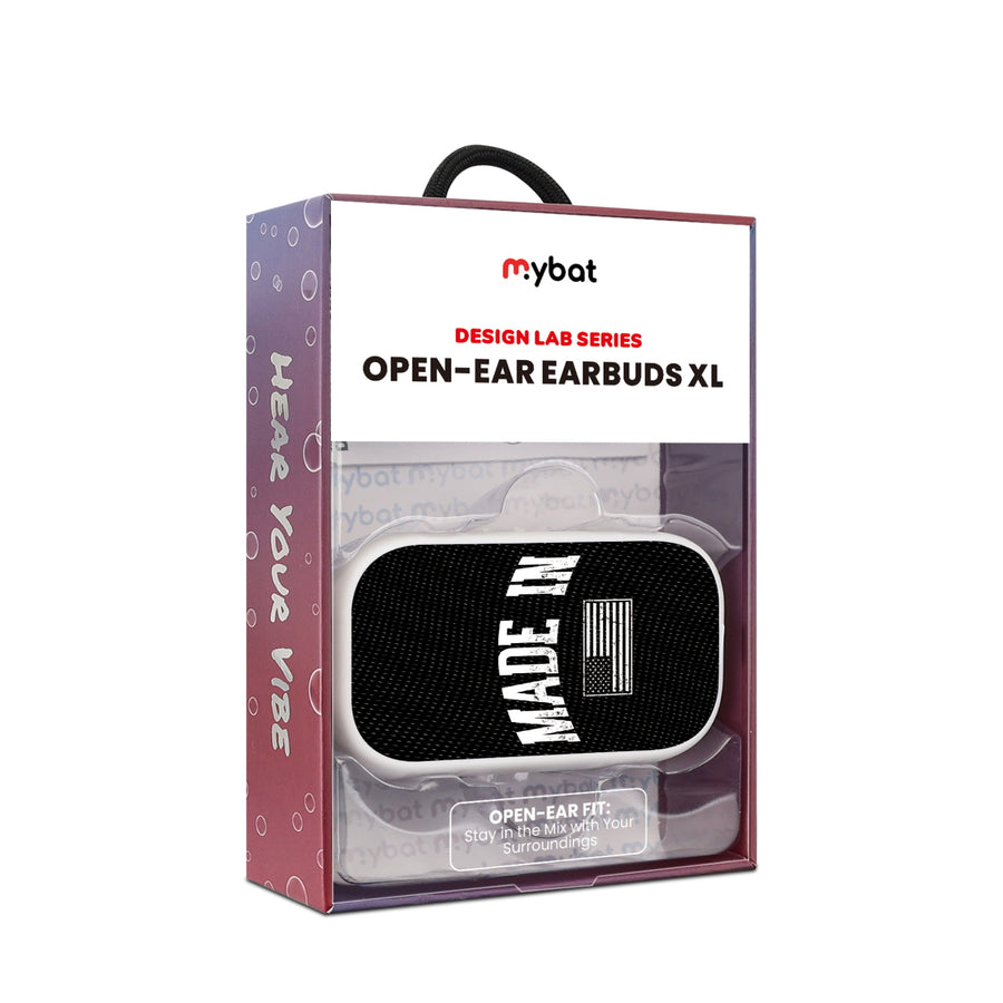 MyBat Design Lab Open-Ear Earbuds XL - White- American Made - MFHSBTST272-520-20.JPG