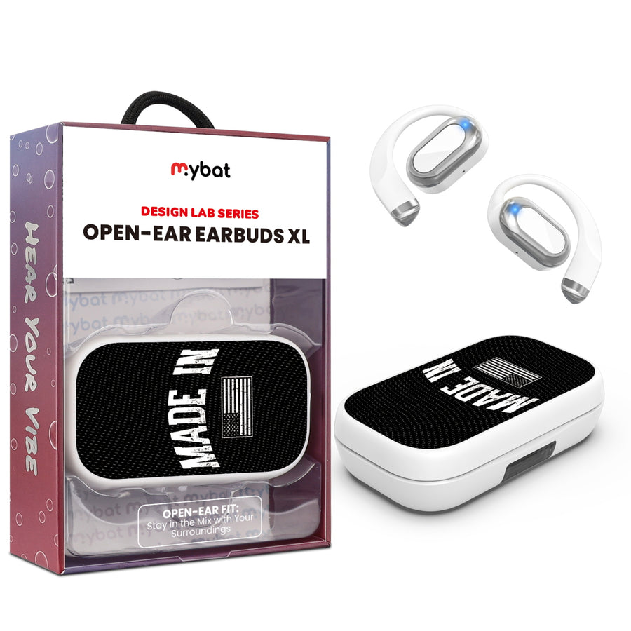 MyBat Design Lab Open-Ear Earbuds XL - White- American Made - MFHSBTST272-520.JPG