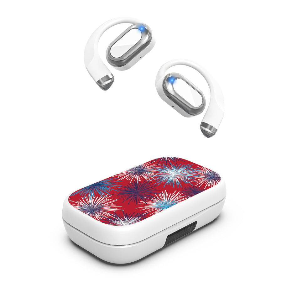 MyBat Design Lab Open-Ear Earbuds XL - White- Fireworks - MFHSBTST272-522-1.JPG