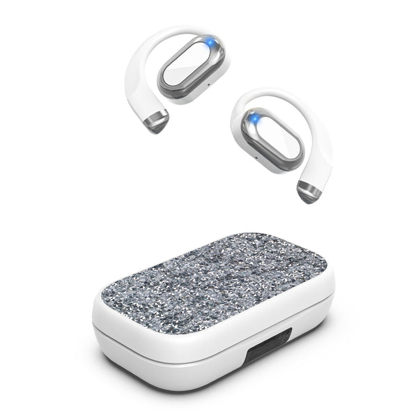 MyBat Design Lab Open-Ear Earbuds XL – White / White Rhinestone - MFHSBTST272-D02-2.jpg