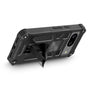 MyBat Sturdy Hybrid Protector Cover (with Stand) for Google Pixel 8 - Black / Black - MGP8CSFSSS001-7.jpg