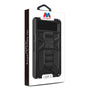MyBat Sturdy Hybrid Protector Cover (with Stand) for Google Pixel 8 Pro - Black / Black - MGP8PCSFSSS001-10.jpg