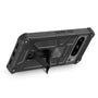 MyBat Sturdy Hybrid Protector Cover (with Stand) for Google Pixel 8 Pro - Black / Black - MGP8PCSFSSS001-7.jpg