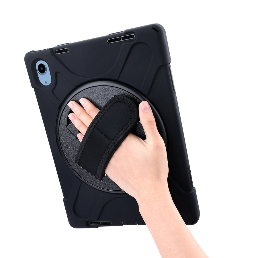 MyBat TurnTablet Xtra Grip Series - iPad 10.9 (2022) / iPad 11 (2025) - Black / Black - MIP1092CSRSSS001-6.jpg