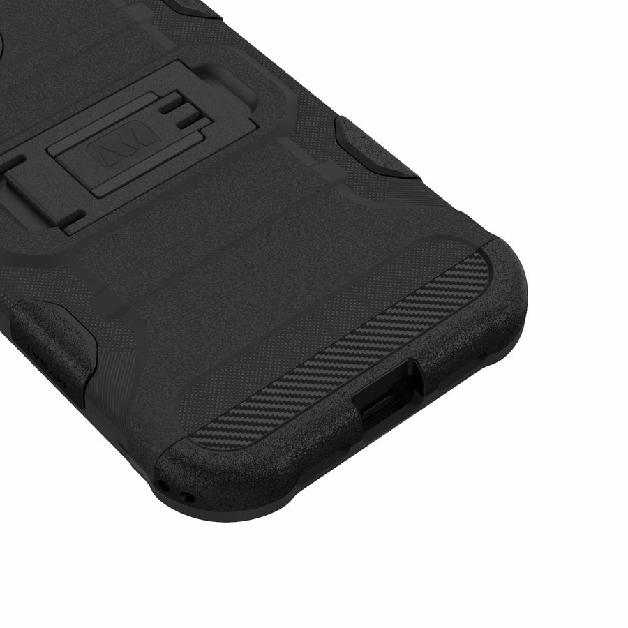 MyBat Storm Tank Hybrid Protector Case [Military-Grade Certified] for Apple iPhone 12 mini - Black / Black - MIP12CS2NMS001-4.jpg
