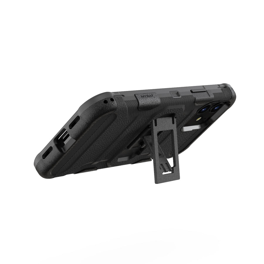 MyBat Storm Tank Hybrid Protector Case [Military-Grade Certified] for Apple iPhone 12 mini - Black / Black - MIP12CS2NMS001-6.jpg