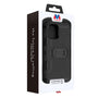 MyBat 3-in-1 Storm Tank Hybrid Protector Case Combo (with Black Holster) for Apple iPhone 12 mini - Black / Black
