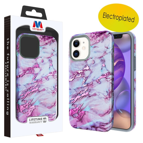 MyBat Fuse Series Case for Apple iPhone 12 mini - Purple Marble