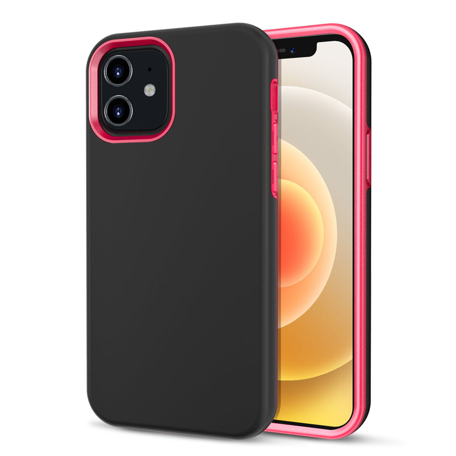 MyBat Fuse Series Case for Apple iPhone 12 mini - Black / Red - MIP12CSD5FS002-2.jpg