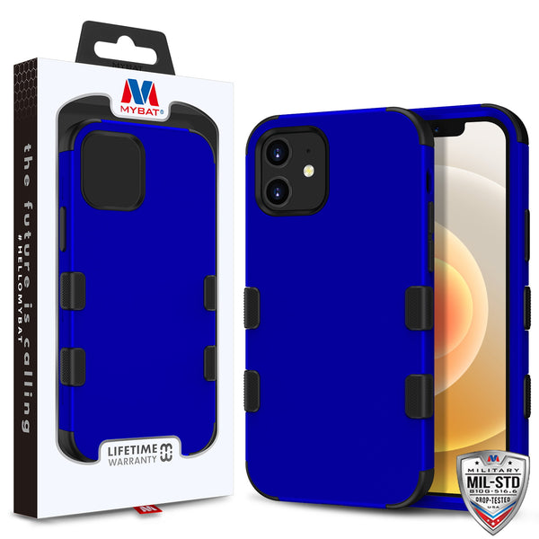 MyBat TUFF Hybrid Protector Case [Military-Grade Certified] for Apple iPhone 12 mini - Blue - MIP12CSE1TS005-1.jpg