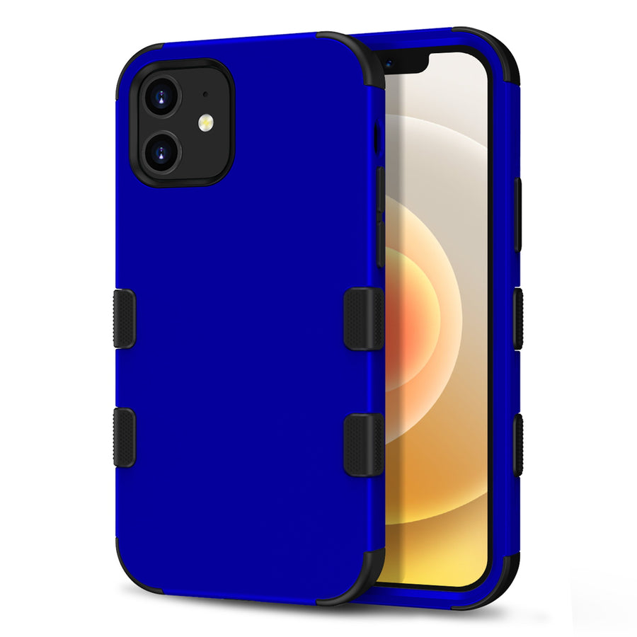 MyBat TUFF Hybrid Protector Case [Military-Grade Certified] for Apple iPhone 12 mini - Blue - MIP12CSE1TS005-2.jpg