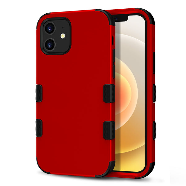 MyBat TUFF Hybrid Protector Case [Military-Grade Certified] for Apple iPhone 12 mini - Red - MIP12CSE1TS006-2.jpg