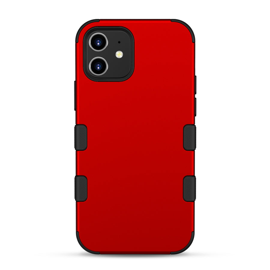 MyBat TUFF Hybrid Protector Case [Military-Grade Certified] for Apple iPhone 12 mini - Red - MIP12CSE1TS006-3.jpg