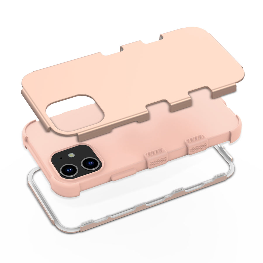 MyBat TUFF Hybrid Protector Case [Military-Grade Certified] for Apple iPhone 12 mini - Rose Gold - MIP12CSE1TS086-8.jpg