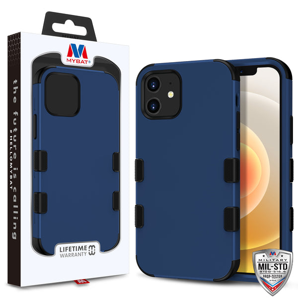 MyBat TUFF Hybrid Protector Case [Military-Grade Certified] for Apple iPhone 12 mini - Ink Blue - MIP12CSE1TS103-1.jpg