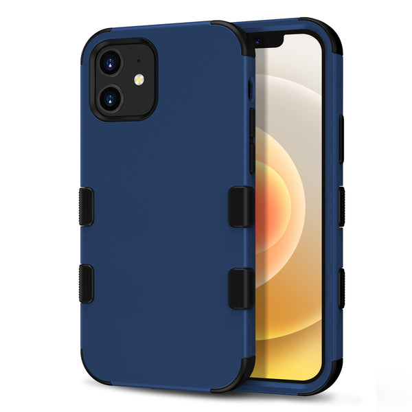 MyBat TUFF Hybrid Protector Case [Military-Grade Certified] for Apple iPhone 12 mini - Ink Blue - MIP12CSE1TS103-2.jpg