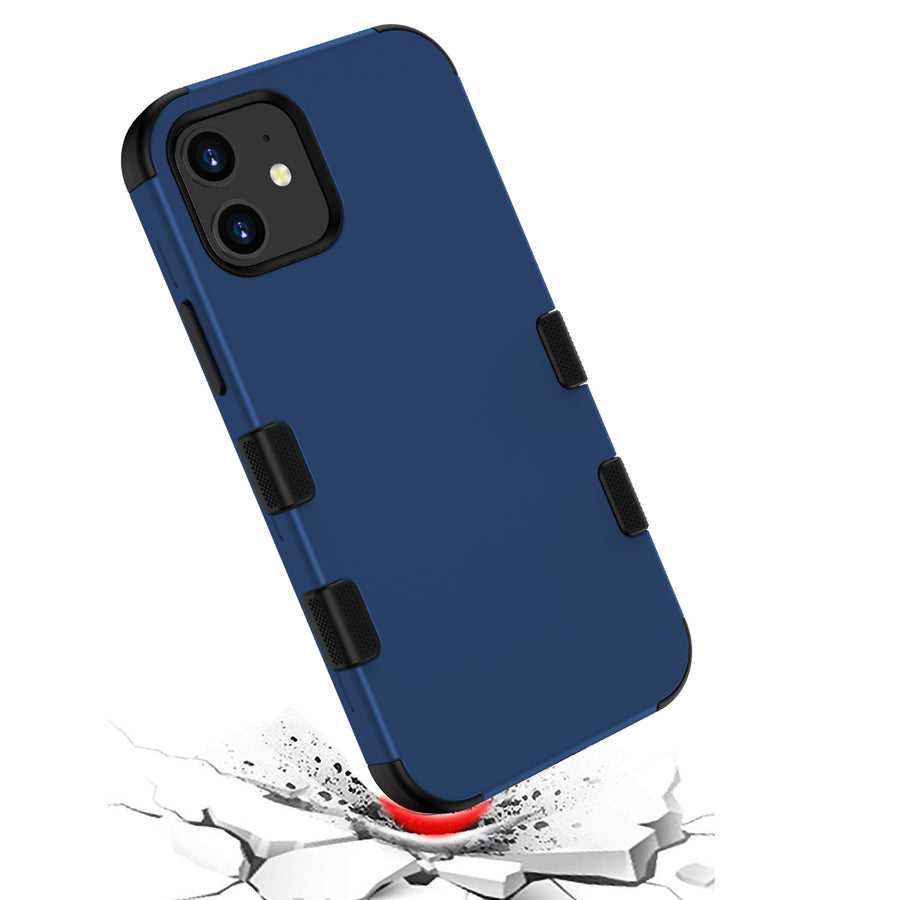 MyBat TUFF Hybrid Protector Case [Military-Grade Certified] for Apple iPhone 12 mini - Ink Blue - MIP12CSE1TS103-6.jpg
