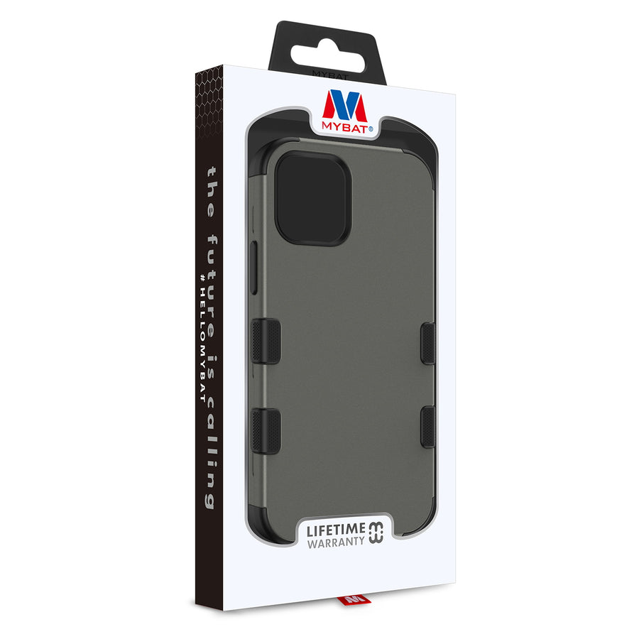 MyBat TUFF Series Case for Apple iPhone 12 mini - Rubberized Copper Grey / Black - MIP12CSE1TS104-9.jpg