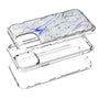 MyBat TUFF Kleer Hybrid Case for Apple iPhone 12 mini - White Marbling / Electroplating Silver - MIP12CSE4TM201-3.jpg