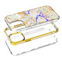 MyBat TUFF Kleer Hybrid Case for Apple iPhone 12 mini - Pale Yellow Marbling / Electroplating Gold - MIP12CSE4TM206-3.jpg