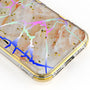 MyBat TUFF Kleer Hybrid Case for Apple iPhone 12 mini - Pale Yellow Marbling / Electroplating Gold - MIP12CSE4TM206-5.jpg