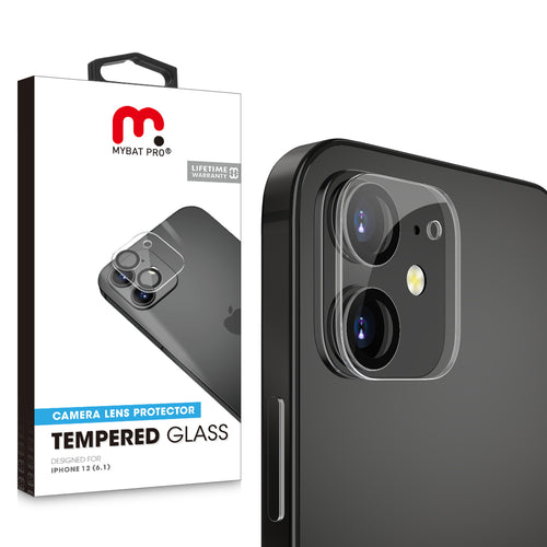 MyBat Pro Tempered Glass Lens Protector (2.5D) for Apple iPhone 12 - Clear - MIP12MSCLE140-1.jpg