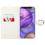 MyBat MyJacket Wallet Diamond Series for Apple iPhone 12 mini - Fresh Purple Flowers - MIP12PCMJD103-3.jpg