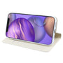 MyBat MyJacket Wallet Diamond Series for Apple iPhone 12 mini - Fresh Purple Flowers - MIP12PCMJD103-4.jpg