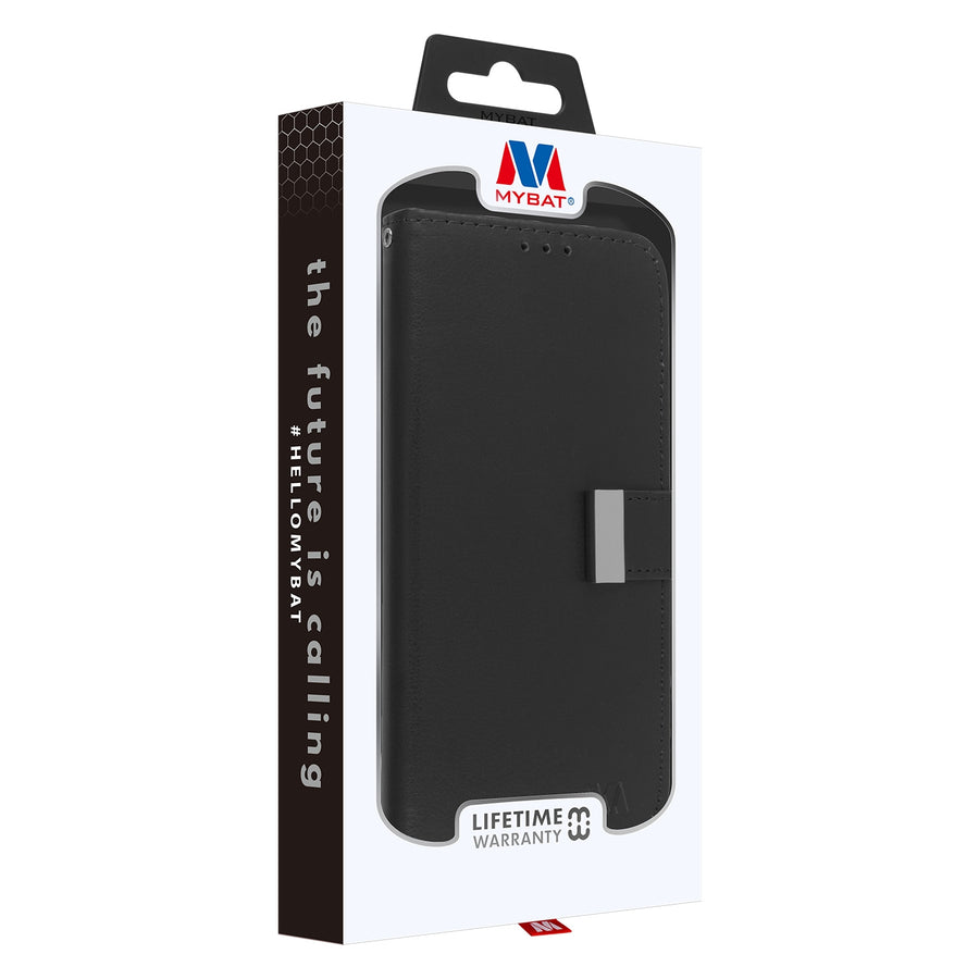 MyBat MyJacket Wallet Xtra Series for Apple iPhone 12 mini - Black / Black - MIP12PCMJG031-8.jpg