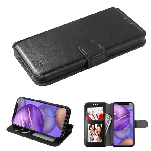 MyBat MyJacket Wallet Element Series for Apple iPhone 12 mini - Black - MIP12PCMJK561-2.jpg