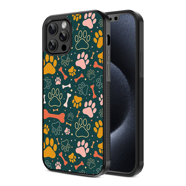 MyBat Design Lab Series Case for Apple iPhone 12 / 12 Pro (6.1) - Paw Prints & Bones - MIP12PCSLESM003-2.jpg