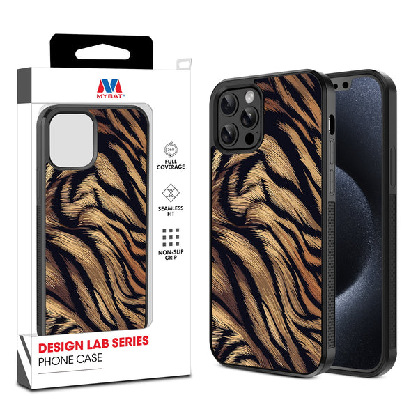MyBat Design Lab Series Case for Apple iPhone 12 / 12 Pro (6.1) - Tiger Fur - MIP12PCSLESM006-1.jpg