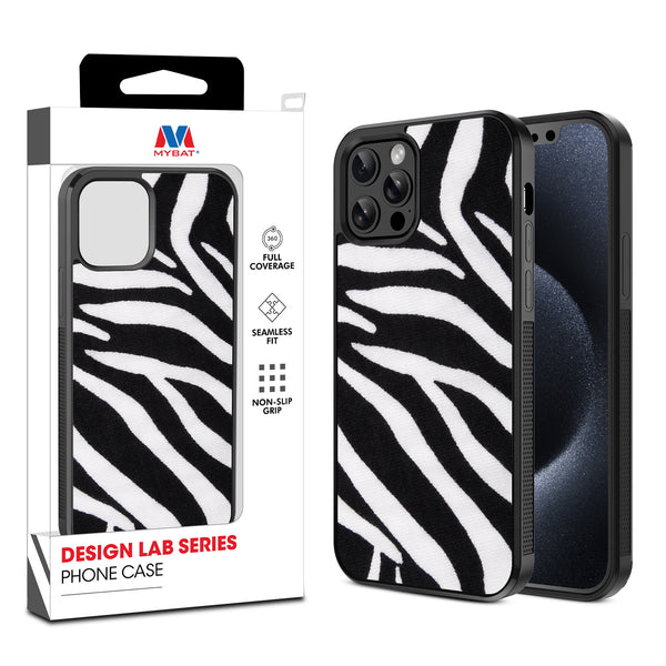 MyBat Design Lab Series Case for Apple iPhone 12 / 12 Pro (6.1) - Zebra Print - MIP12PCSLESM009-1.jpg