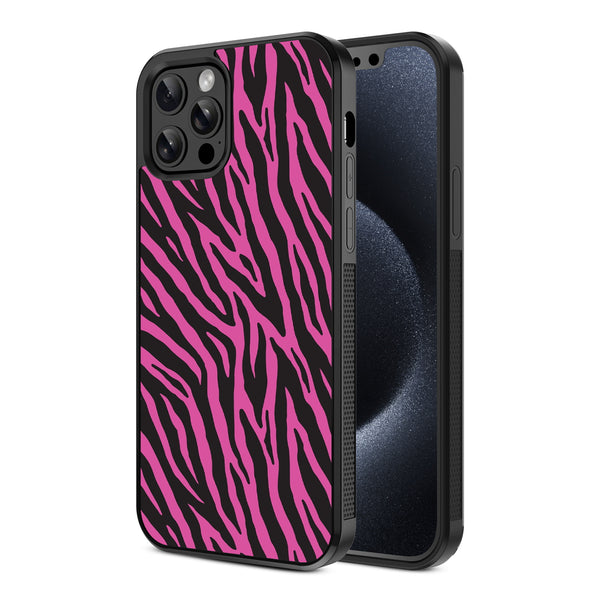 MyBat Design Lab Series Case for Apple iPhone 12 / 12 Pro (6.1) - Pink Zebra Print - MIP12PCSLESM010-2.jpg